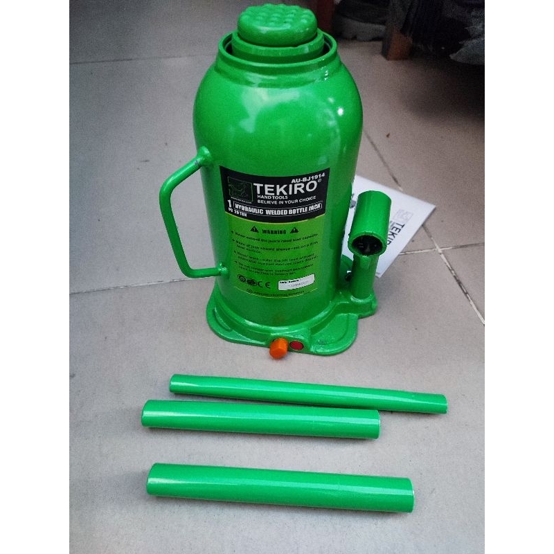 Jual Tekiro BJ1006 BJ1914 Dongkrak Botol 20 Ton Hydraulic Bottle Jack