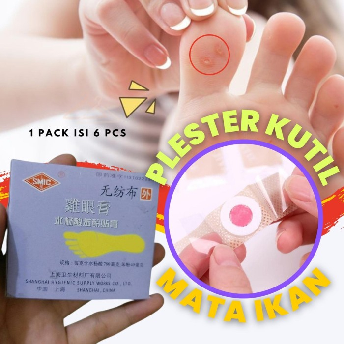 Jual Plester Kutil Mata Ikan Kapalan Jiyangao Obat Pengilang Kutil Di