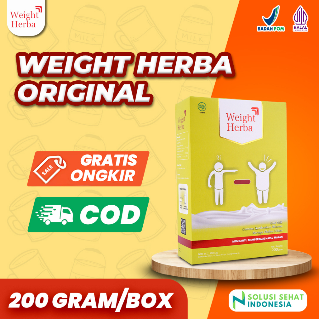 Jual Weight Herba Original Official Store Ori Asli Susu