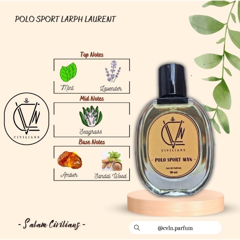 Jual Parfum Pria Rahlp Laurent Polo Sport Man Parfum Cowo Parfum