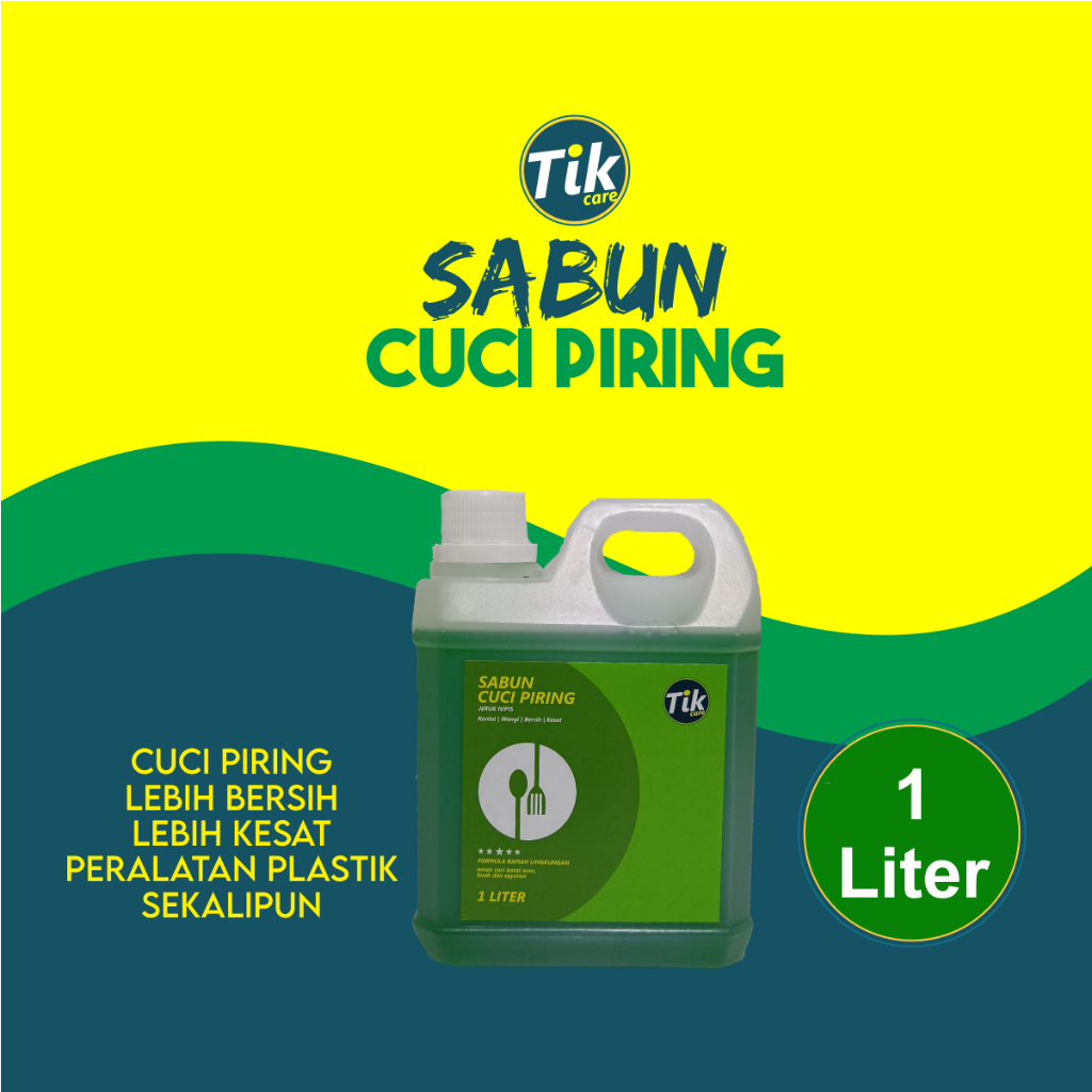 Jual Liter Sabun Cuci Piring Jeruk Nipis Tik Care Anti Bakteri