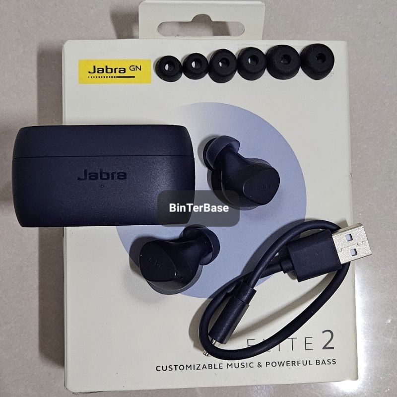 Jual JABRA Elite 2 NAVY TWS True Wireless Bekas Rasa Baru Second Ex