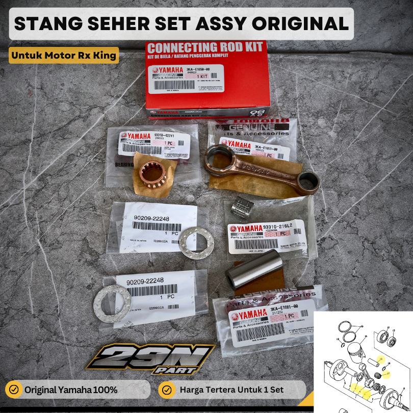 Jual Stang Seher Connecting Road Rx King Rxking Rxk Original Ka