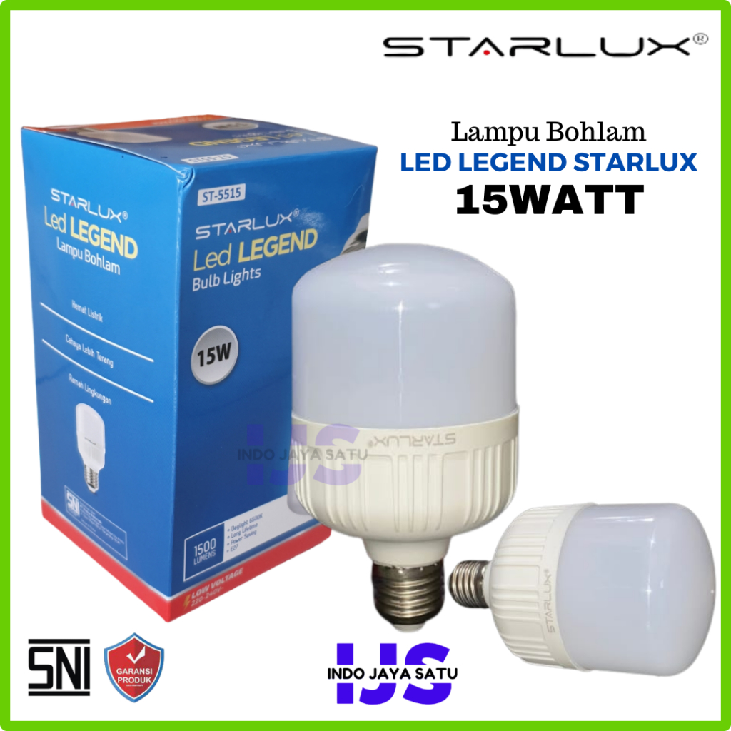 Jual STARLUX LED LEGEND 15W Lampu Bohlam LED 15 WATT Lampu LED Bohlam