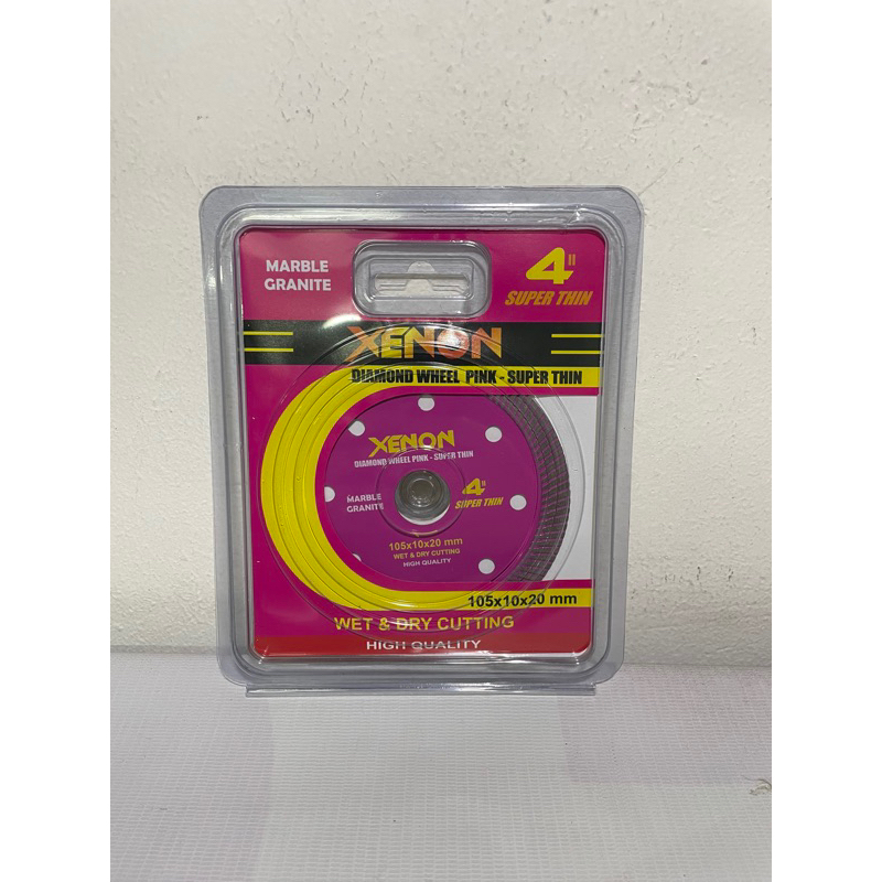 Jual Diamond Cutting Wheel Turbo Pink Xenon Mata Pisau Potong Keramik