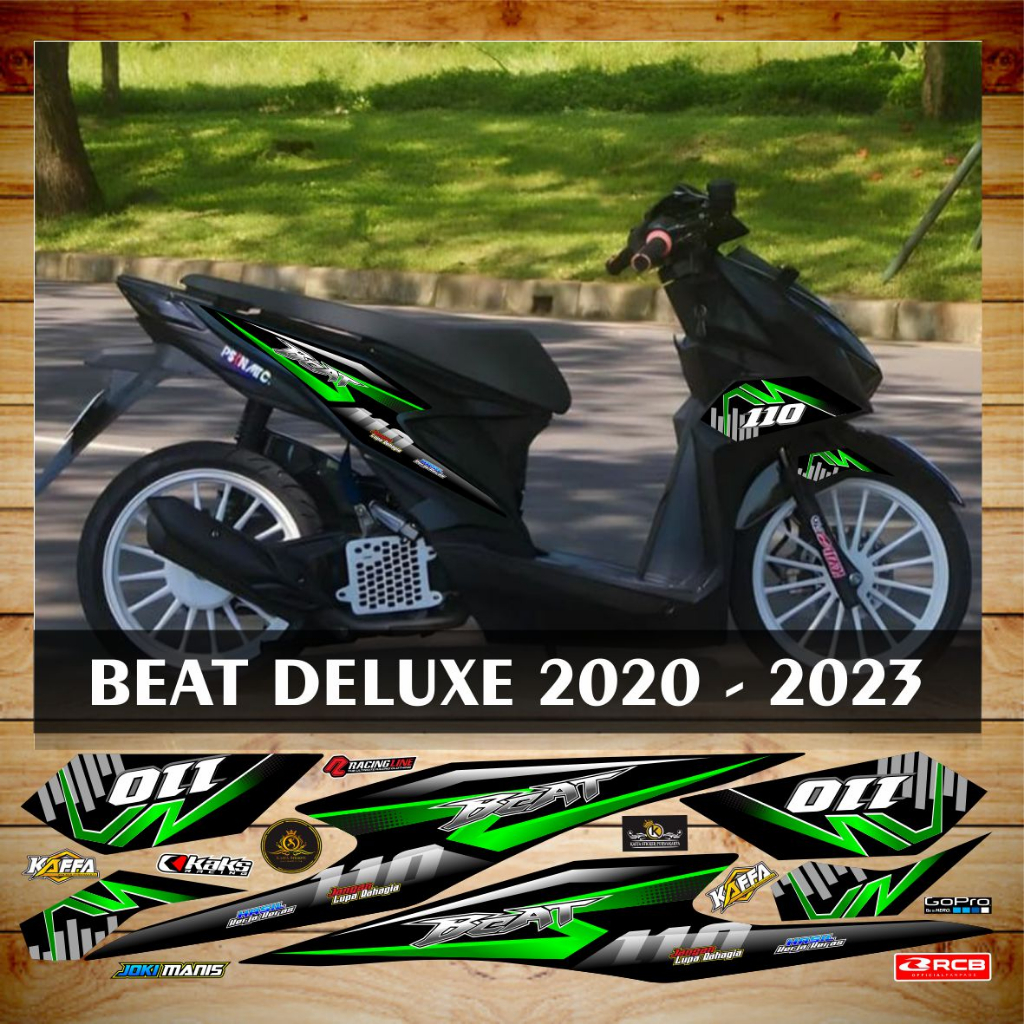 Jual Striping Sticker Beat Deluxe Baru Beat Street New Variasi Polet