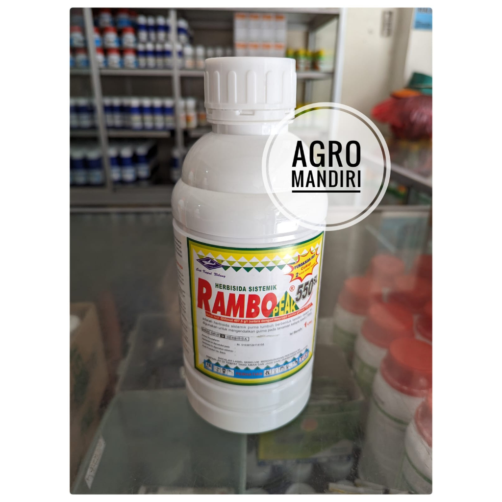 Jual Rambo Peak Sl Liter Herbisida Sistemik Dosis Tinggi Racun