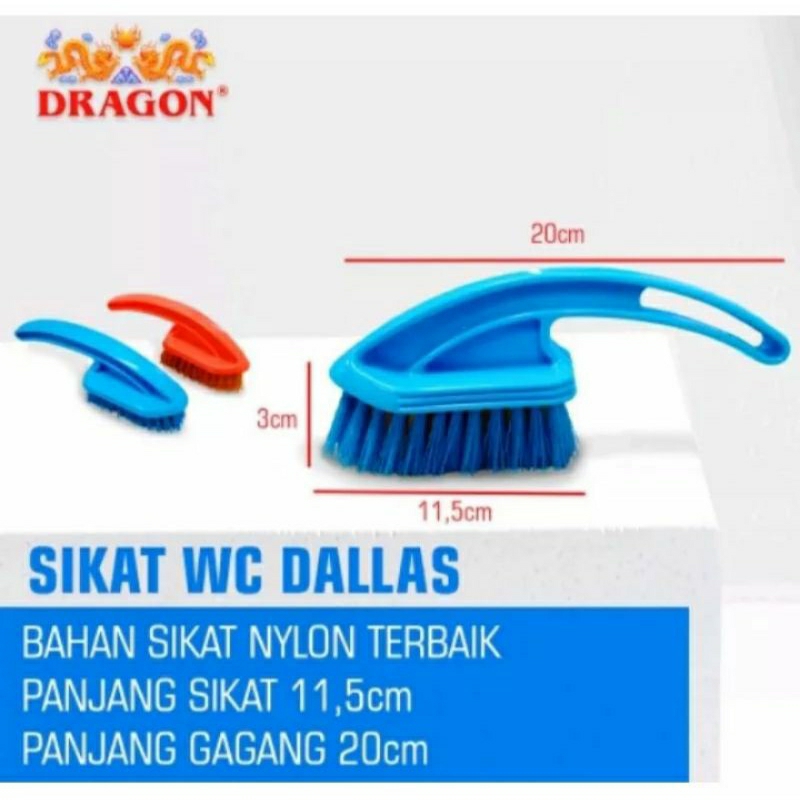 Jual Dragon Sikat Wc Dallas Sikat Lantai Kamar Mandi Sikat Toilet Wc