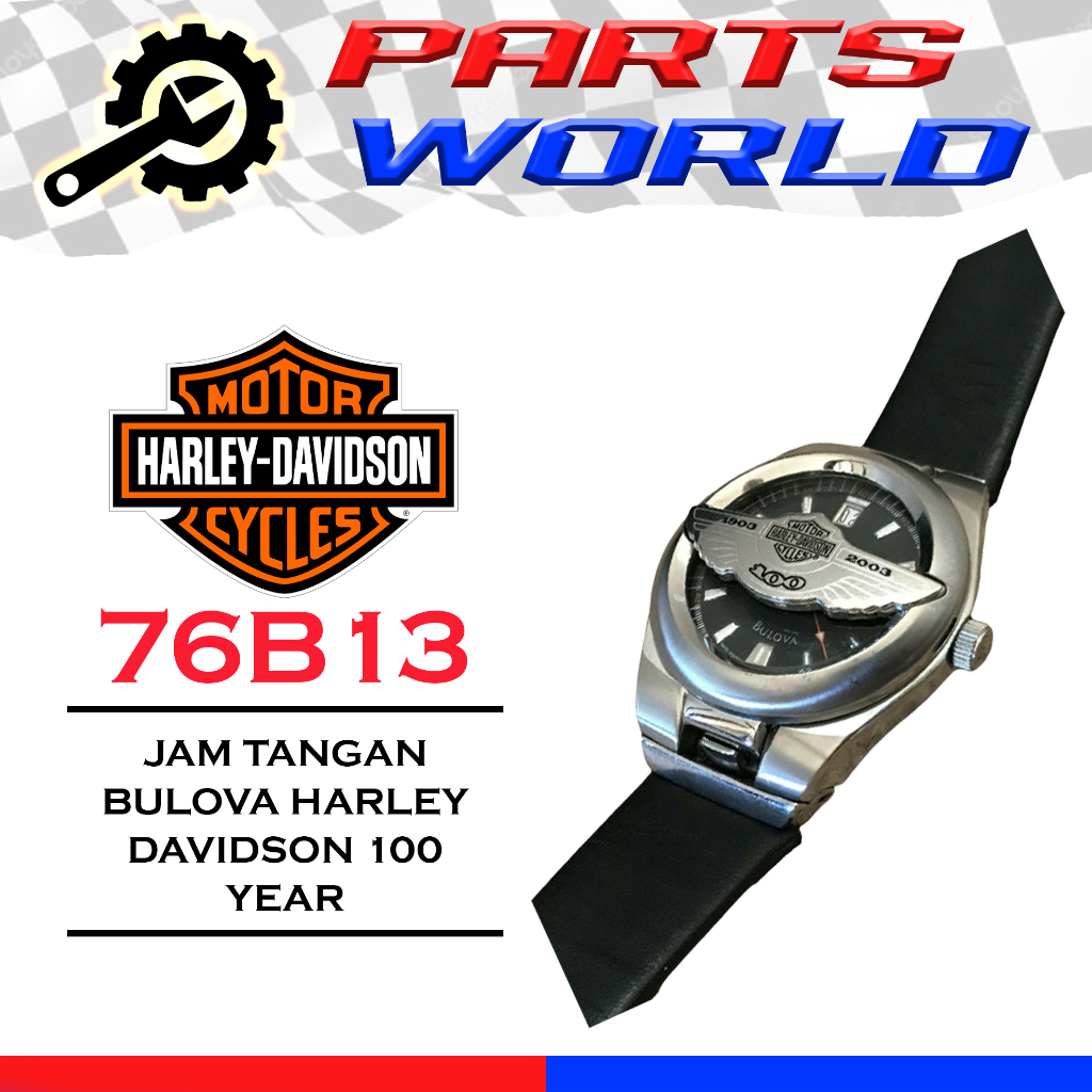 Jual Jam Tangan Bulova Harley Davidson Year Anniversary Watch B