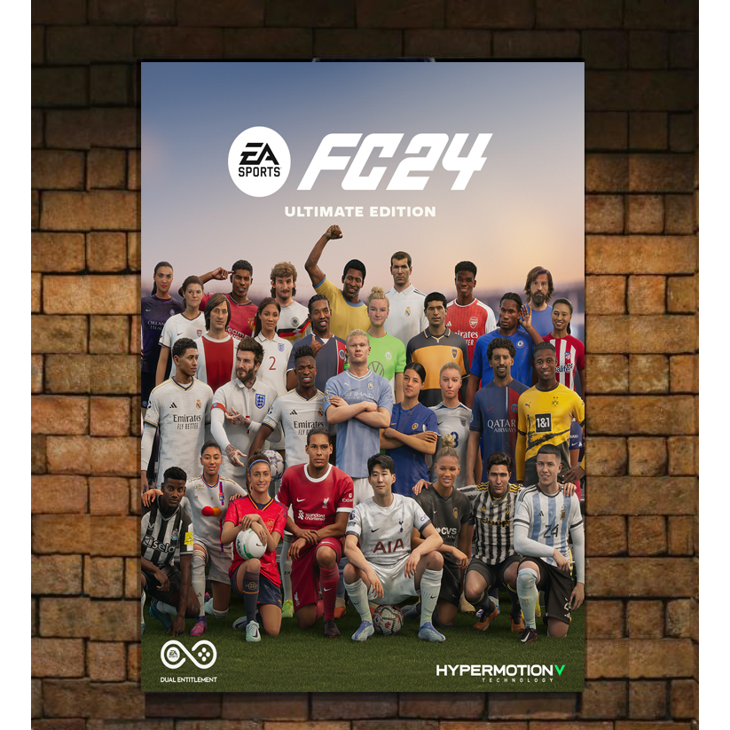 Jual Poster Rental Playstation Game Pes Fifa Shopee Indonesia