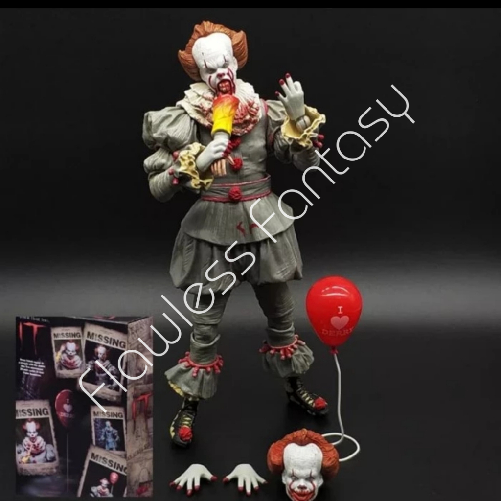 Jual Neca IT Pennywise Clown I Heard Derry Limited Edition Ultimate