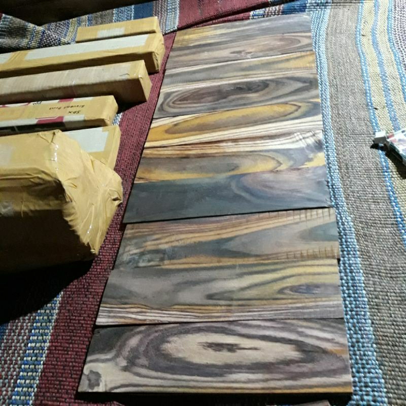 Jual Kayu Sonokeling Solid Rosewood 3x10x40 Balok Full Galih Bisa