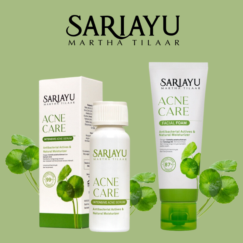 Jual Sariayu Intensive Acne Serum Ml Sari Ayu Acne Care Facial Foam