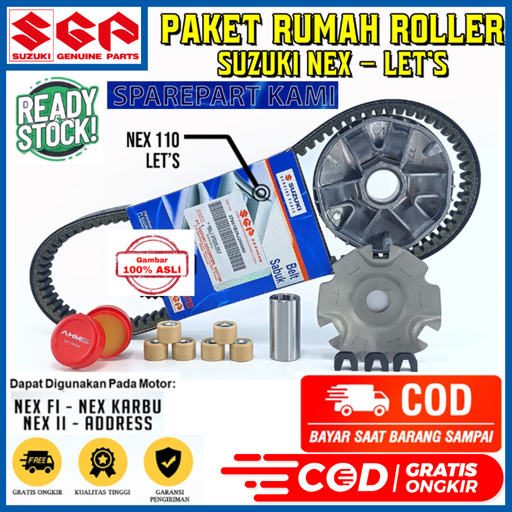 Jual Paket Vanbelt Van Belt V Belt Vbelt Rumah Roller Roler Loler