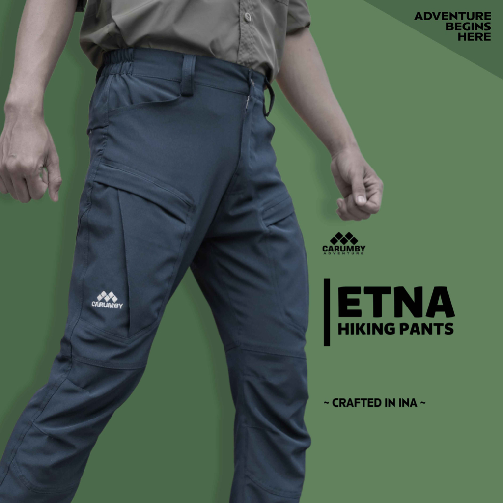 Jual Celana Gunung Slimfit Carumby Etna Hiking Pants Stretch Quickdry