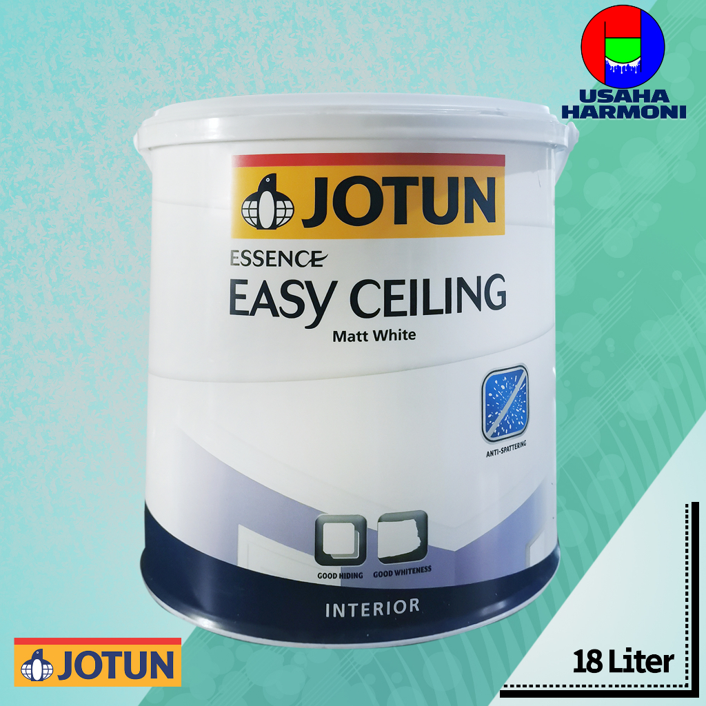 Jual Cat Plafon Jotun Essence Easy Ceiling Ukuran Liter Shopee