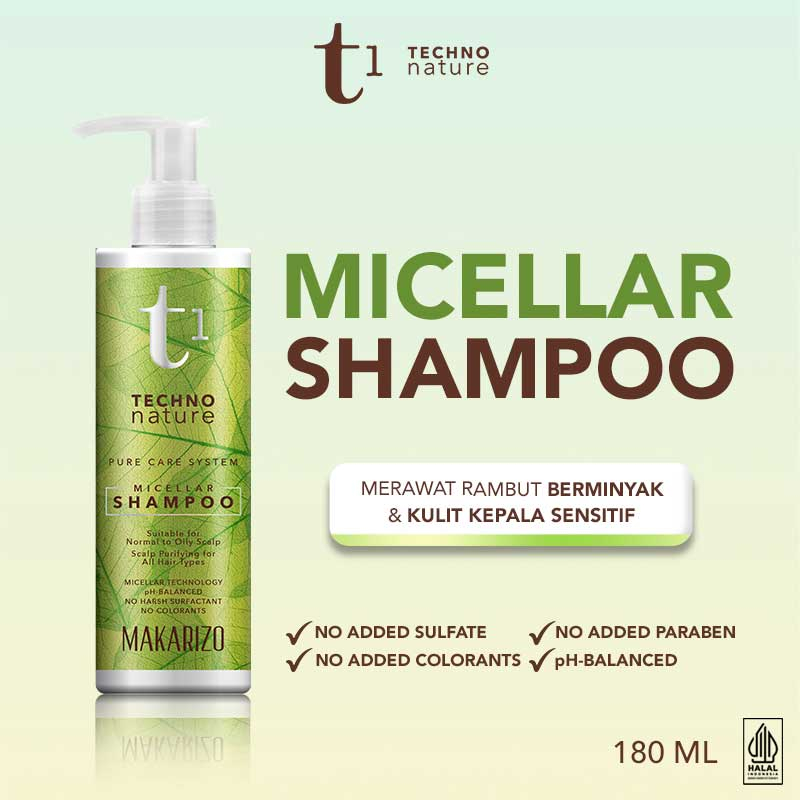 Jual Makarizo T Techno Nature Micellar Shampoo Ml Shampo