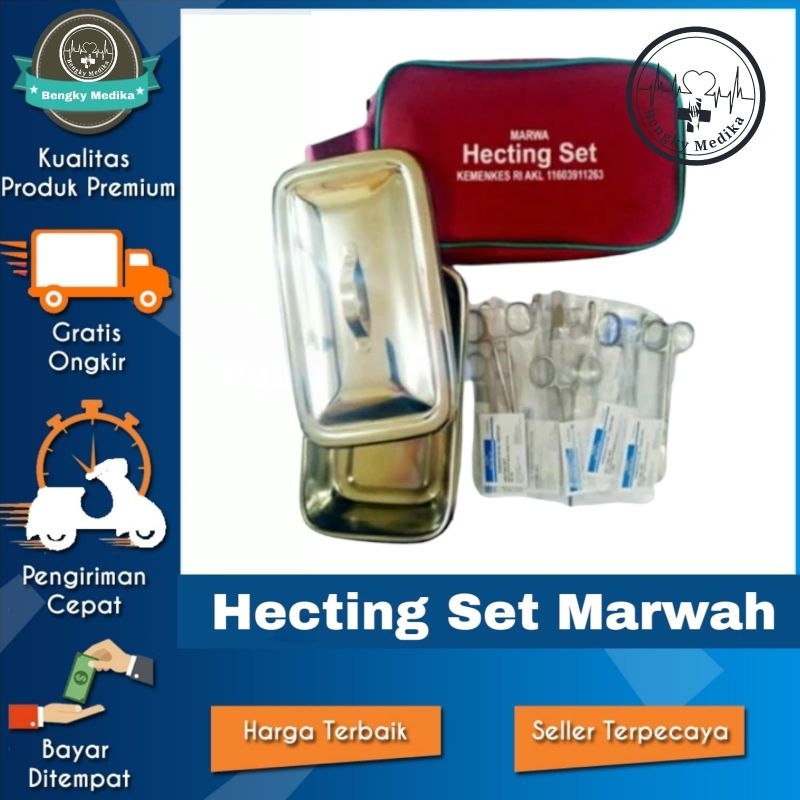 Jual Hecting Set Marwah Alat Bedah Set Marwah Shopee Indonesia