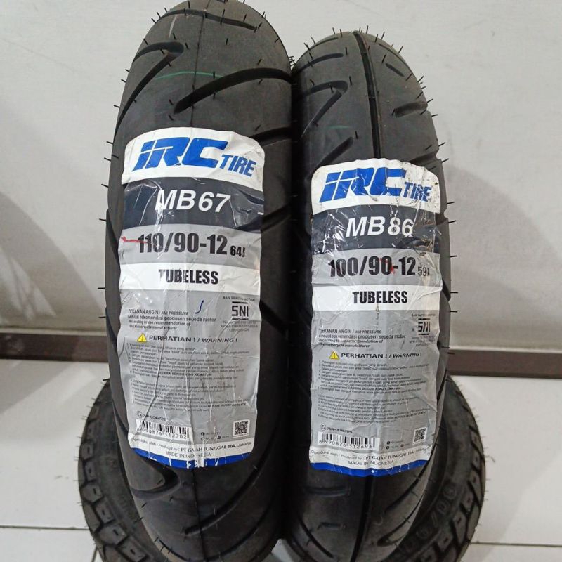 Jual Ban Luar Tubeless Irc Mb Mb Pentil