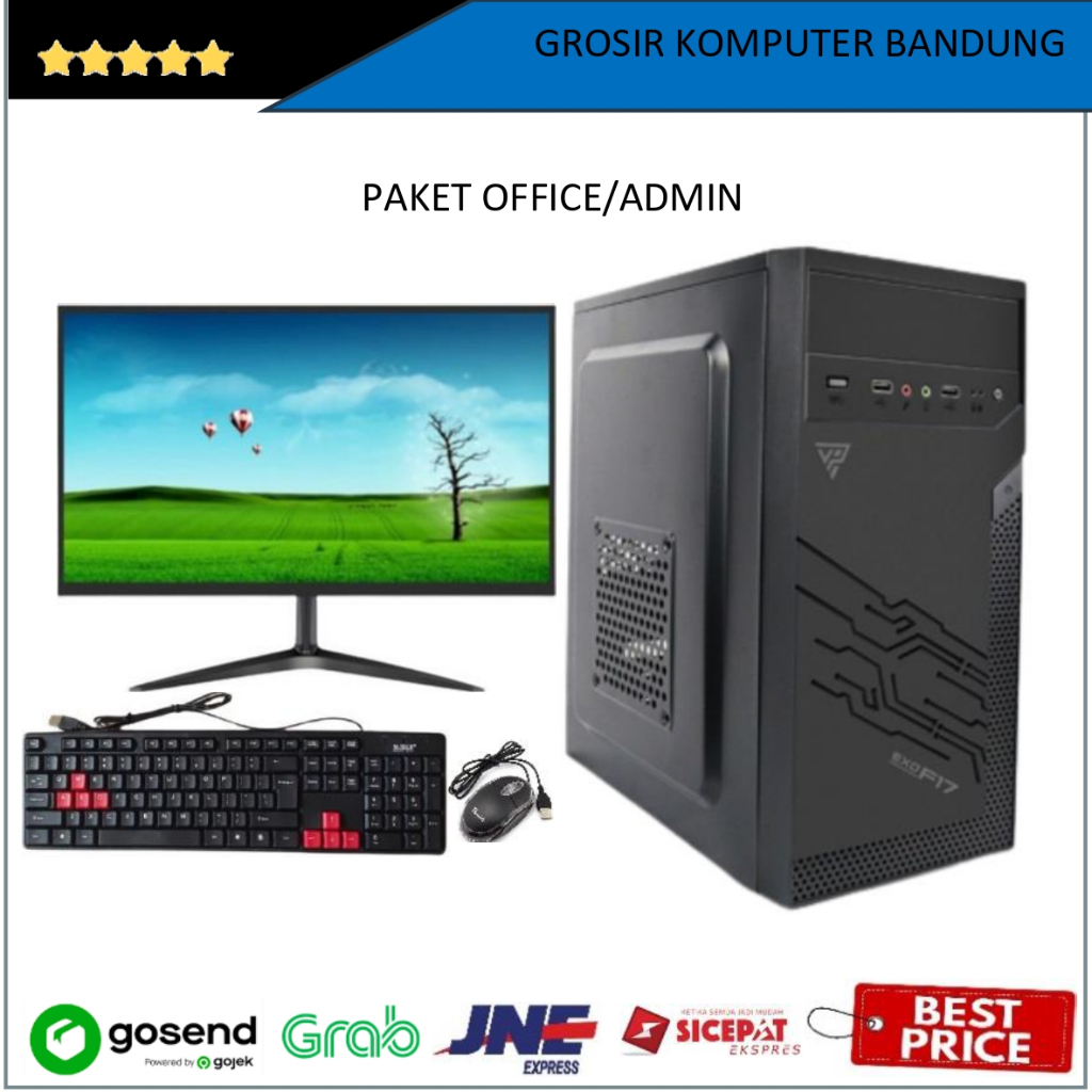 Jual Set Pc Admin Komputer Admin I Full Set Siap Pakai Garansi