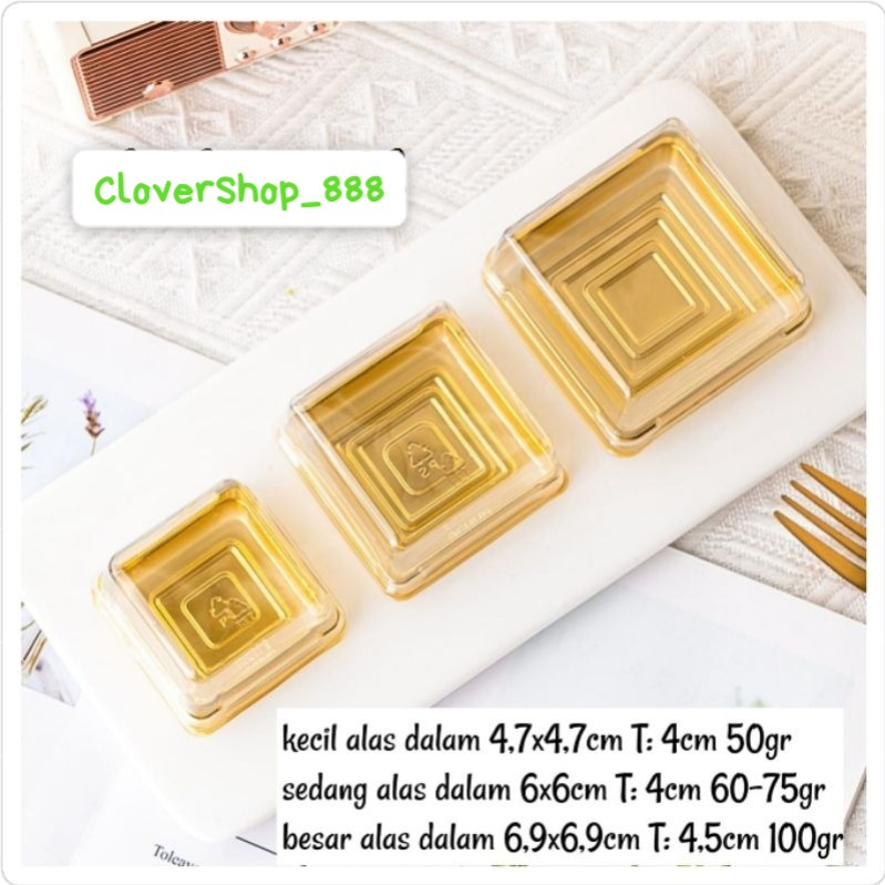 Jual Pcs Tray Tutup Mooncake Besar Tray Mika Tutup Besar Box Kue