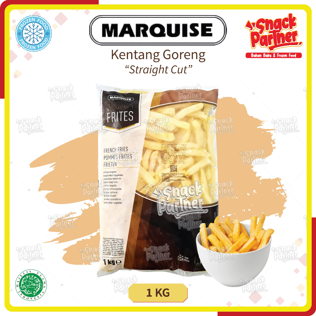 Jual Marquise French Fries Kentang Goreng Kg Straight Crinkle Cut