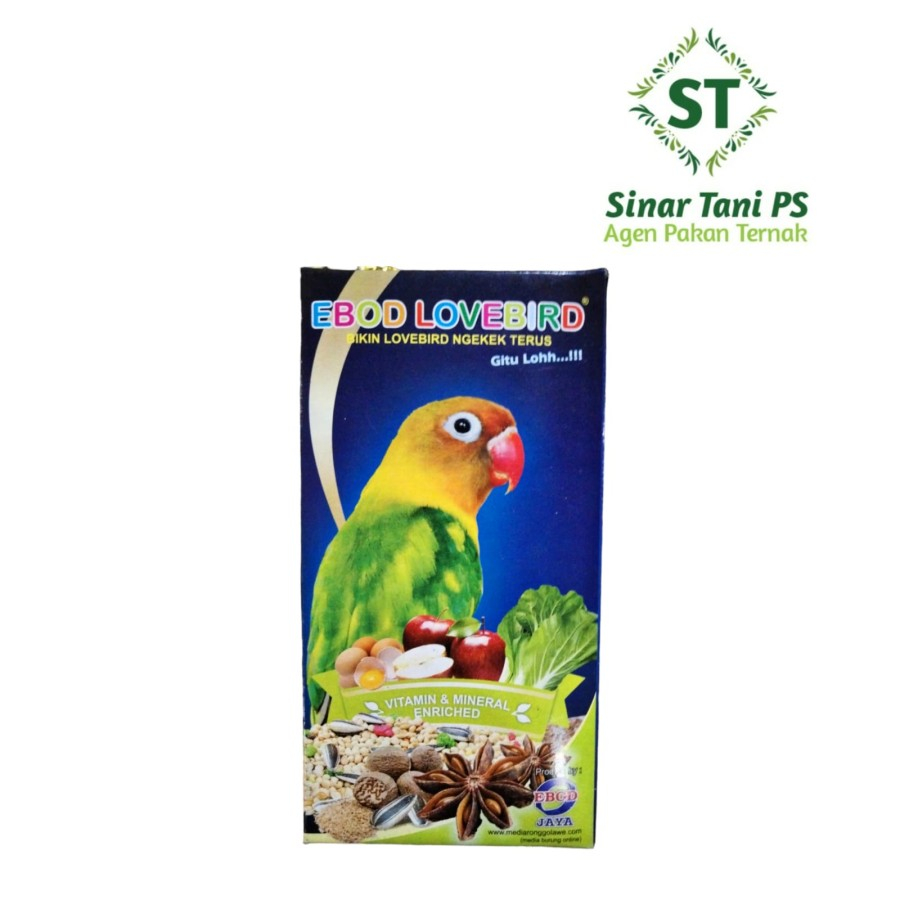 Jual Ebod Jaya Lovebird 250gr Pakan Makanan Millet Biji Gabah Burung