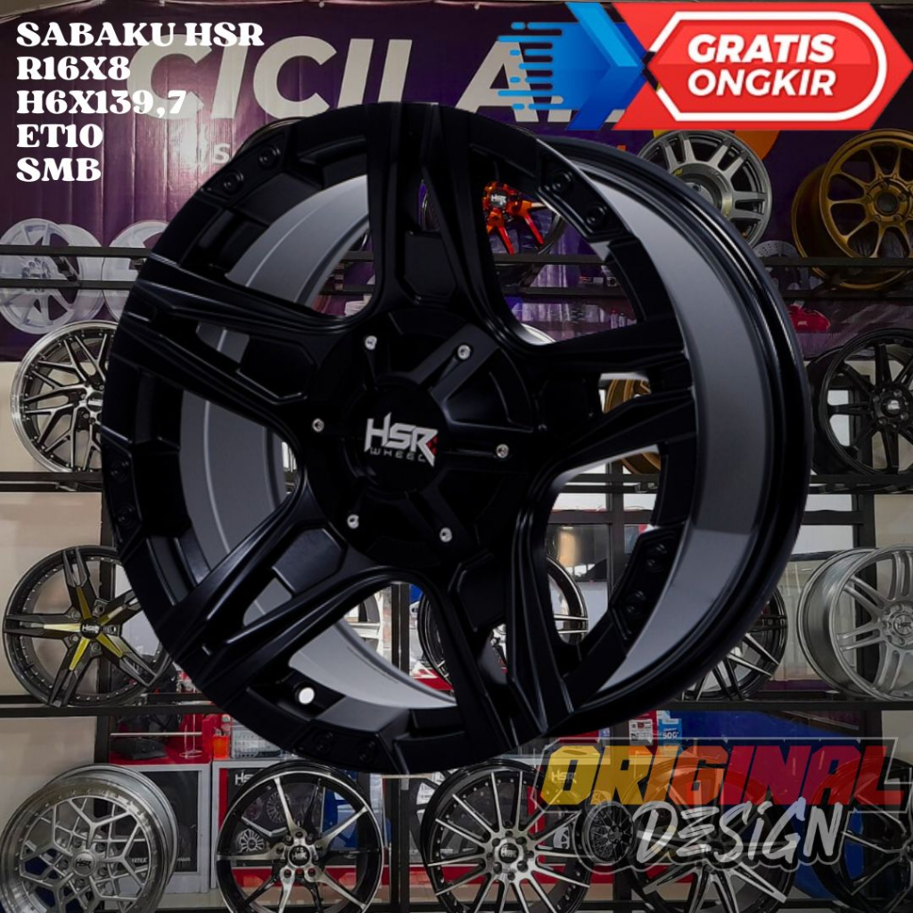 Jual Velg Mobil Hilux Dc Dmax Triton Ranger Hsr Sabaku Ring