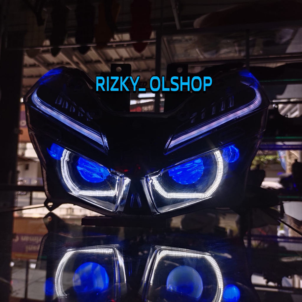 Jual Reflektor New Vario Costum Isian Biled Ala Ala Pnp Saklar