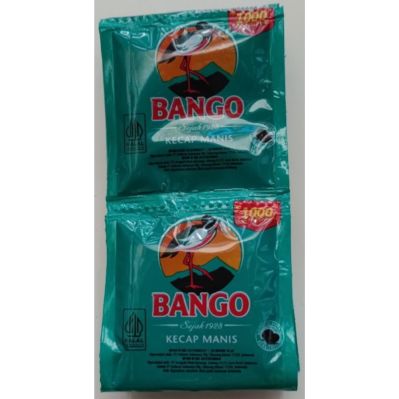 Jual Kecap Manis Bango Renceng Sachet Shopee Indonesia