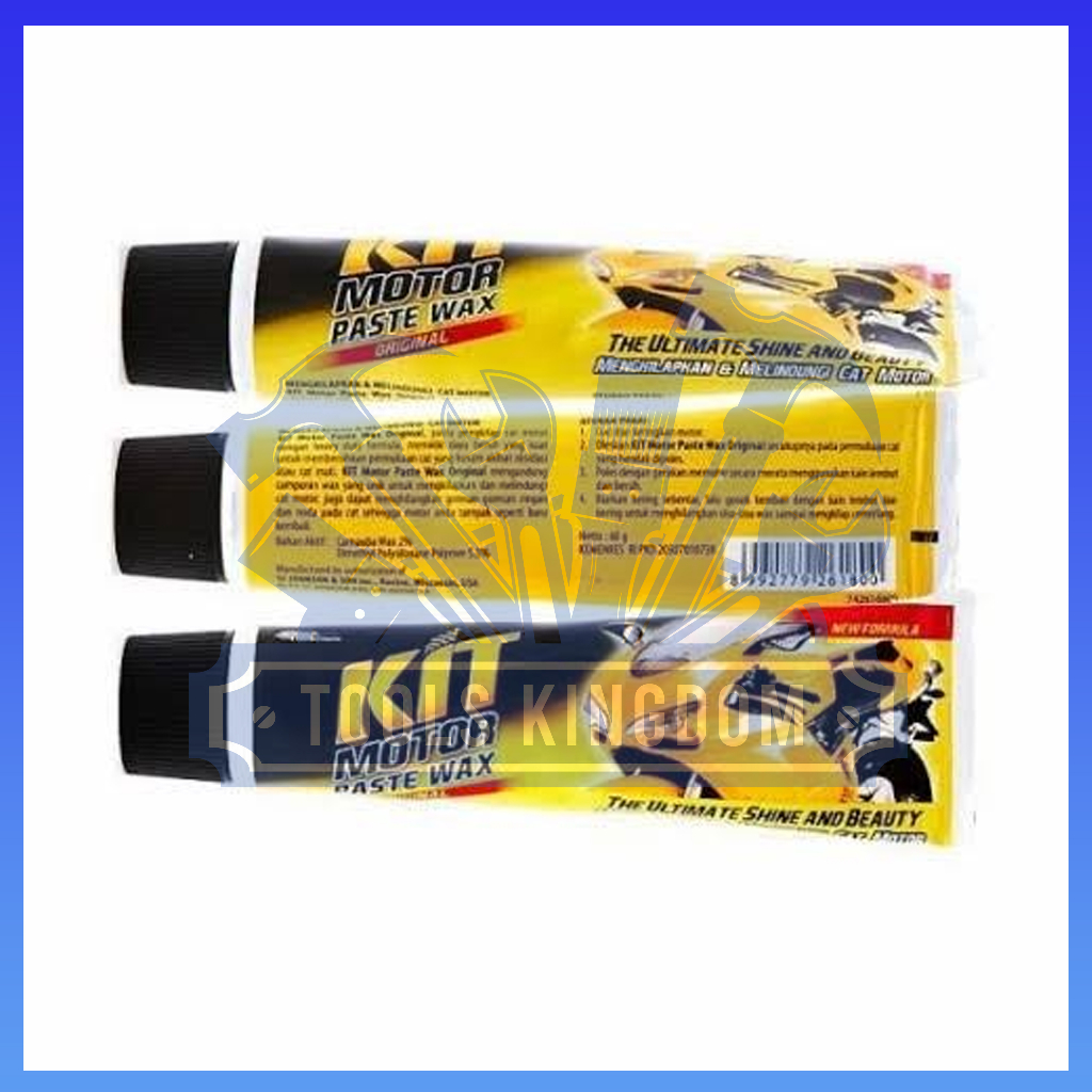 Jual Kit Motor Paste Wax Gram Pengkilap Body Pasta Odol Kuning