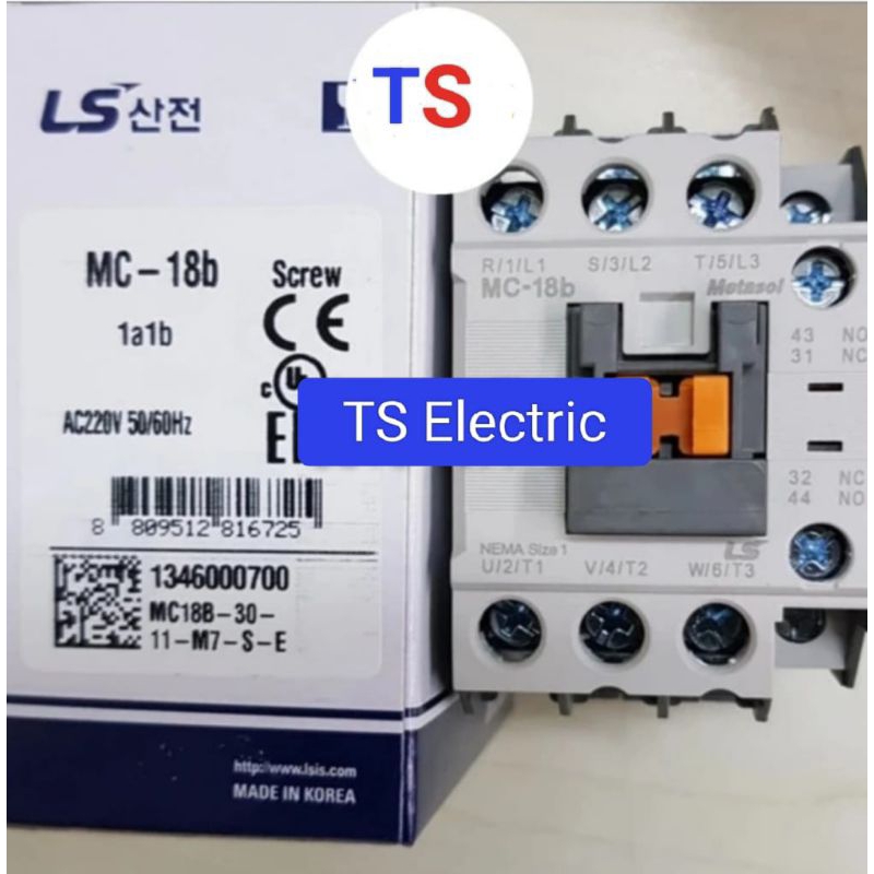 Jual Kontaktor Contactor Metasol Mc B P Af V Ac Ls Electric