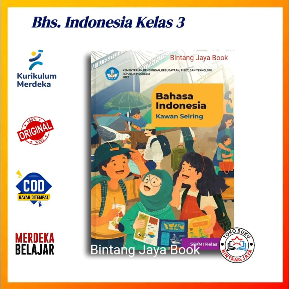 Jual Buku Siswa Bahasa Indonesia Kelas Sd Mi Kurikulum Merdeka Kawan