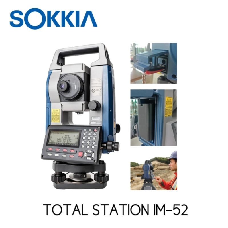 Jual TOTAL STATION SOKKIA IM 52 GARANSI 1 TAHUN DAN BERSERTIFIKAT