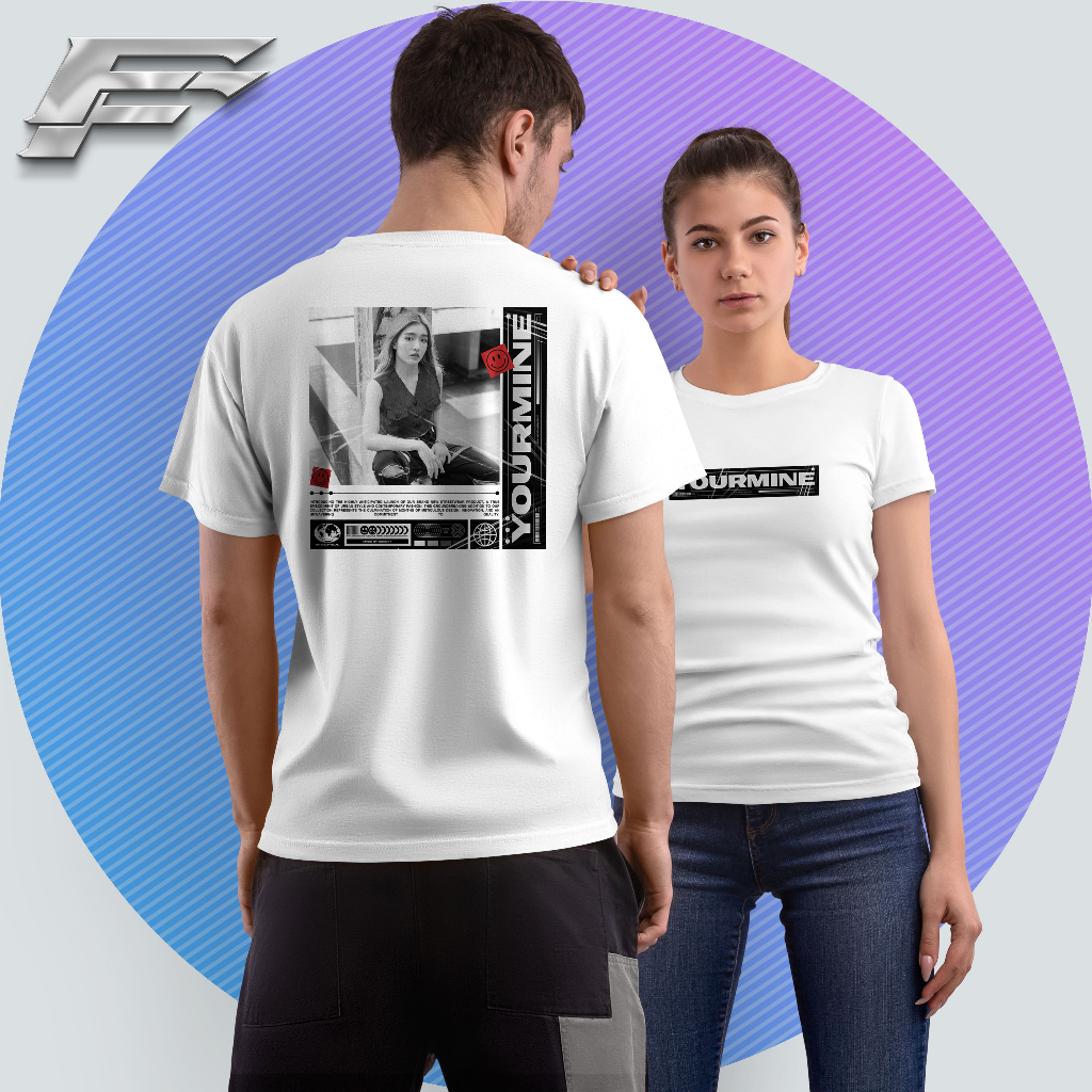 Jual Kaos Custom Foto Bucin Aesthetic Streetwear Kaos Viral Tiktok Kaos