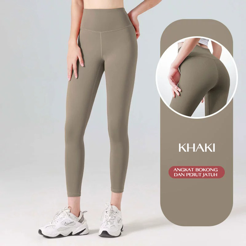 Jual Anmo Yoga Celana Legging Sport Wanita Slim Fit Leging Celana