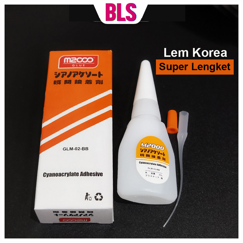 Jual Lem Korea Super Glue Serbaguna Lem Besi Kayu Keramik Karet