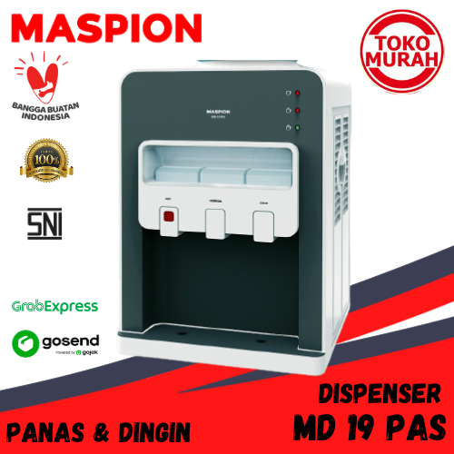 Jual Water Dispenser Dispenser Air Galon MASPION MD 19 PAS Panas