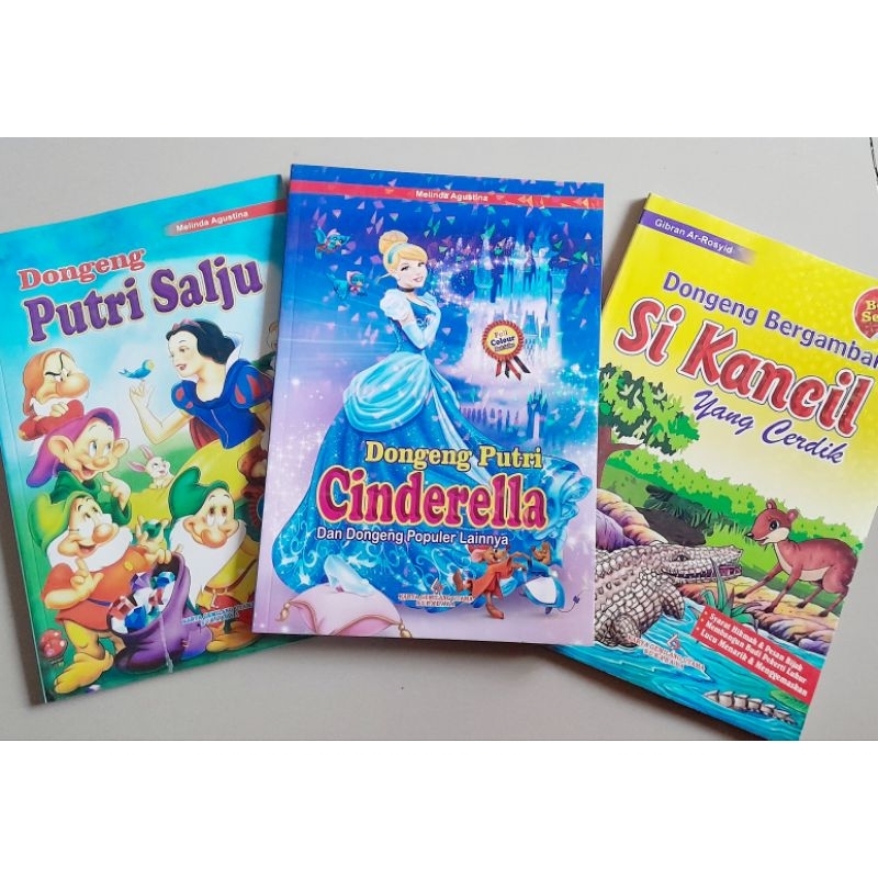 Jual Buku Cerita Si Kancil Cinderella Putri Salju Shopee Indonesia