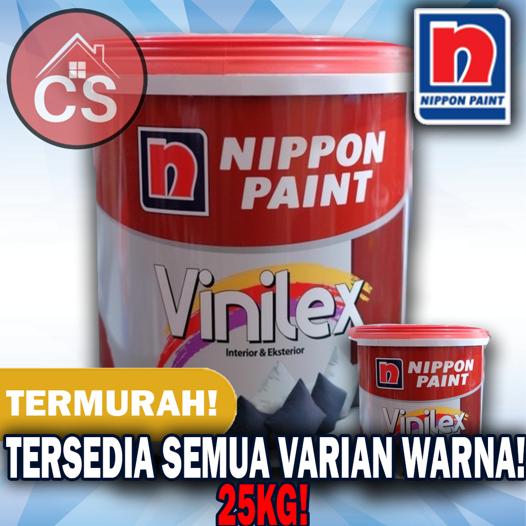 Jual Vinilex Kg Pail Cat Tembok Dari Nippon Paint Bs Kirim Gojek