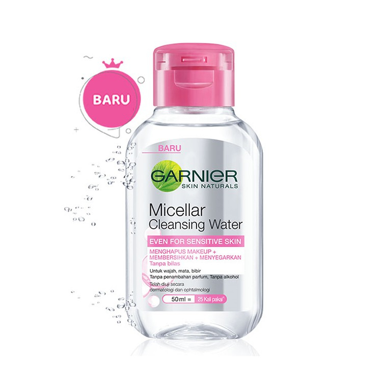 Jual Garnier Micellar Water Pink Biru Vitamin C Salicylic