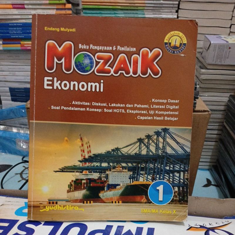 Jual BUKU ORIGINAL BEKAS MOZAIK KELAS 1 UNTUK SMA MA KURIKULUM 2013