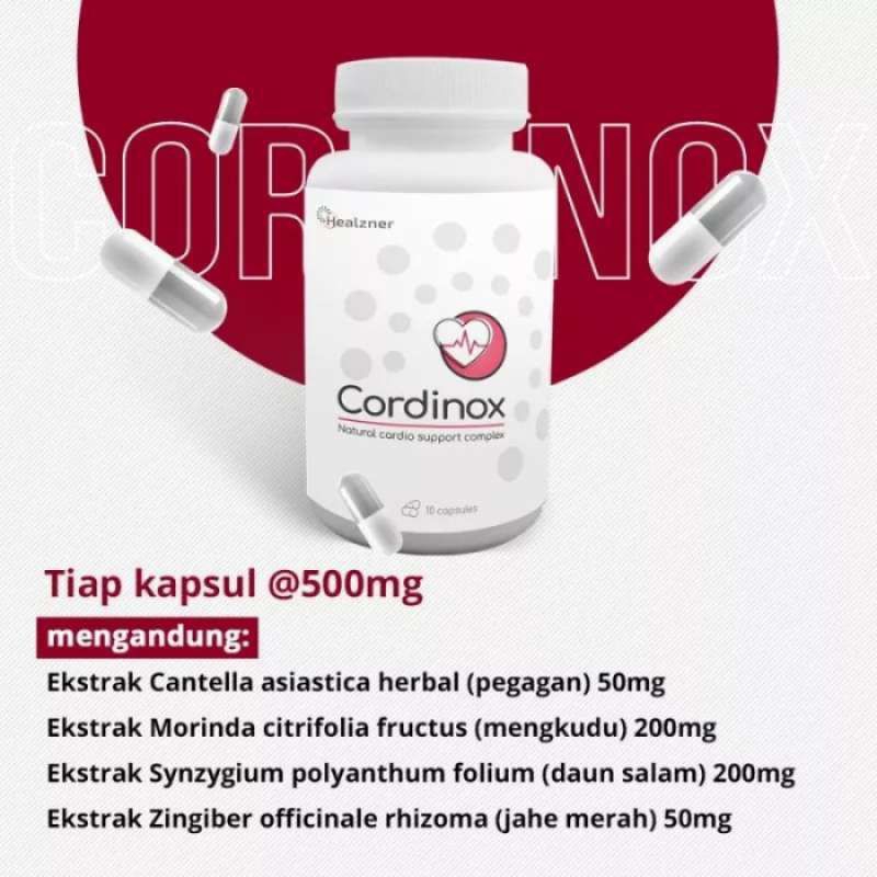 Jual CORDINOX Asli Obat Hipertensi Tekanan Darah Tinggi Jantung