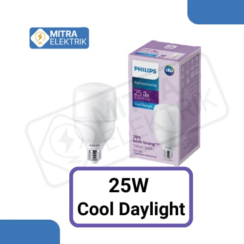 Jual Philips LED Trueforce Essential 25W 6500K Cool Day Light Putih