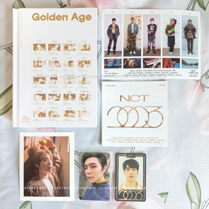 Jual Golden Age Album Only Archiving Photocard Johnny Yb Hendery Nct