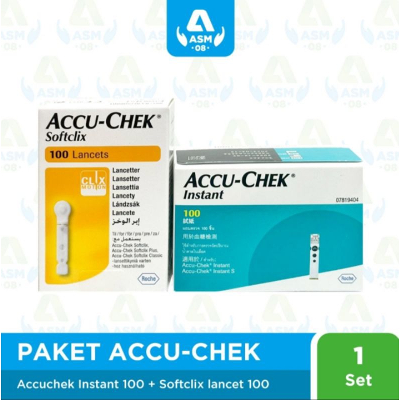 Jual Accu Chek Instant 100 Pcs Lancet 100 Pcs Accu Chek Instant