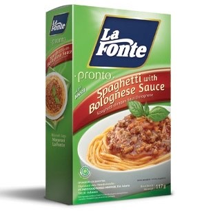 Jual La Fonte Pronto Spaghetti Macaroni Box Shopee Indonesia