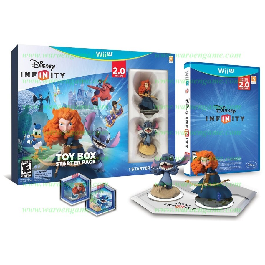 Jual Wii U Disney Infinity Toy Box Starter Pack Edition R