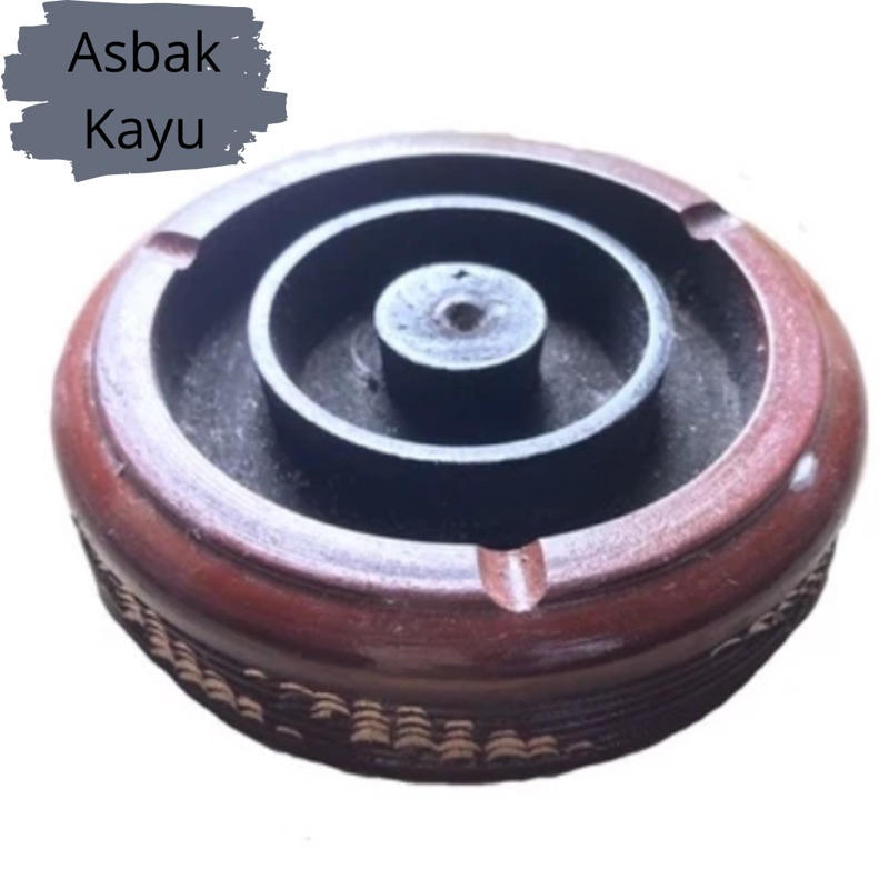 Jual Asbak Kayu Ukuran Besar Dan Kecil Shopee Indonesia