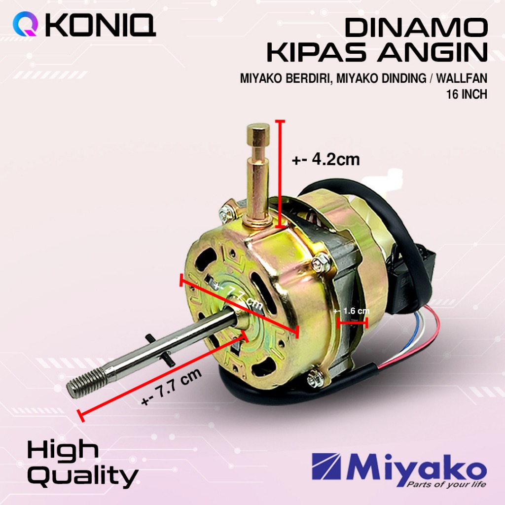 Jual Motor Dinamo Kipas Angin Miyako Dinding Shopee Indonesia